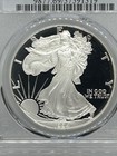 1994 P Us American Silver Eagle 1oz  1 Dollar Proof Pcgs Pr69dcam Deep Cameo