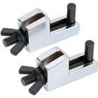 2pcs Hose Pinch Clamp Pliers Metal Locking Tool For Fuel Line Brake Silver