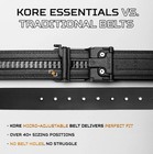 Kore Tactical Belt   Reinforced Leather Belt