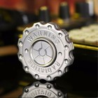 Edc Fidget Metal Hand Spinner Black Focus Adhd Autism Finger Toy Gyro New Gift