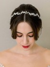 Sweetv Silver Crystal Bridal Headband For Wedding Hair Accessories