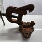 Vintage Ridgid No  21 Bench Yoke Pipe Vise 1 8    To 2    Ridge Tool Co Usa