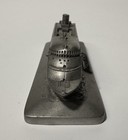 Princess Cruises Crown Princess Ship Pewter Model Figure Paperweight 3 3 4   