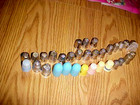 Lot Of 33 Vintage Sewing Thimbles     Mixed Metal Glass  Plastic Collection