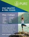 Pure Whey   Collagen 848g  27g Protein  28 Servings  Vanilla blueberry    Muscle