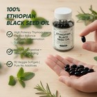 Ethiopian Organic Cold Pressed 100  Pure Black Seed Oil 800mg Nigella Sativa Oil