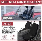 Black Utv Bucket Seat Covers For Yamaha Rhino 450 Rhino 660 Rhino 700 2004-2021