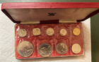 1969 Bahamas - Official Proof Set  9  W  4 Silver - Royal Mint Pkg - 2 87 Oz Asw