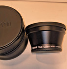 Genuine Canon Tl-55 Wide Angle Converter Lens 1 4x55 With Original Case 