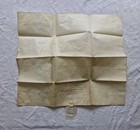 Antique Vellum Document  the Last Will And Testament - Mrs Rachel Wilson-1800 s