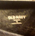 Old Navy Black Long Sleeve T-shirt Round Neck Pullover Women   s Xs