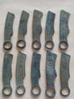 10pcs Collect Ancient Old Dynasty China Bronze Statues