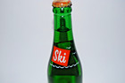 Vintage 1976 Ski Soda Bottle 10oz Green Glass Full Sealed Acl Water Skier Rare