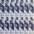2009-2010-2011-2012-2016-2017-2018 Milwaukee Brewers Season Ticket Stubs - Mint 