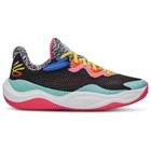 Under Armour Curry Splash 24 Black Turquoise Taxi 3028137-001 Mens Size 8-13 New