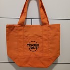Trader Joe s Nwt Ltd  Ed  Mini Canvas  Orange blk Collectible Tote Rare In Hand 