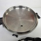 Saladmaster 7817 Electric Skillet Liquid Core 11  W  Vapo Lid Cord Base Tested