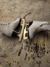 American Athletic Girls White Figure Ice Skates  Size 13 Excellent Condition