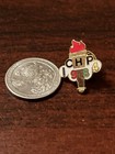 1984 Los Angeles Olympics Chp Olympic Torch Lapel Hat Pin