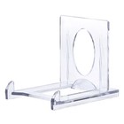 Card Display Holder Stands Clear Easel Plate Ornament Stands For Home Office