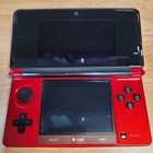 Nintendo 3ds Handheld System Flame Red Plus Charger - Tested