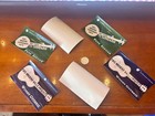 Pete Seeger woody Guthrie   Stickers lot Of 6 5x3 Folkways   Free Sticker
