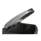 Rubbermaid Commercial 1901992 13-gal  Stainless Steel Step-on Container - Bk New