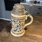 Reinhold Merkelbach German Beer Stein 844 John Kress Brewing Co 1880s 1890s