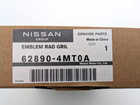 Genuine Nissan Grille Emblem 62890-4mt0a New 0em 628904mt0a