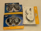 Lot Of 3 Speedo Unisex-adult Swimming Goggles Pro View Mask In Black smoke