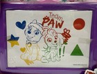 Nickelodeon Paw Patrol Magnetic Drawing Board Rainbow Pink Draw Write Erase New