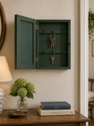 Hide A Key Holder Wall Box Cabin French Floral Painted Decor