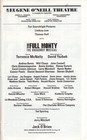 The Full Monty Signed Autographed Cast Playbill