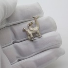Vintage Italian Handmade Genuine Sterling Silver Llama Lama Charm Pendant