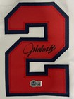 John Smoltz Signed Atlanta Braves Custom Jersey Beckett Witness Bas Coa