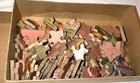 Antique Wooden Jigsaw Puzzle Religious Art Boxed