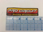 Pair Of Vintage Pro Circuit Racing Development Stickers 4-5 8  W X 1-1 8  H