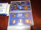 2003 United States Proof Set Us Mint Display Case 10 Coin Set
