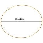 8 Pack 10 Inch Gold Dream Catcher Metal Rings Floral Hoops Wreath Macrame7458