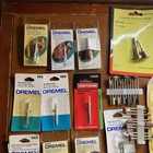Huge Dremel Rotary Tool Accessories Bit Lot Of 150 Plus Bits Lots Of Brands