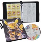 Trading Card Binder 900 Cards Holder Album Folder 9 Pocket 50 Removable Sleeves