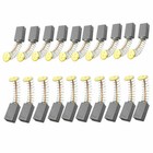 20 Pcs Spring 29 64  X 9 32  X 1 5  Angle Grinder Motor Carbon Brushes