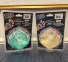 New Sqzy Jumbo Squishy Tactile Squeeze Toys Set Lot Of 2 Green   Orange