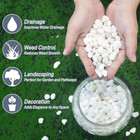 12lb White Rocks For Plants  1 4 -3 4  White Pebbles  Decorative Stones For Vase