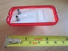 Lot Of 6  1 X 2 5 Inch Red Tail Clearance Light Camper Trailer Rv Nos