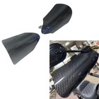 100  Carbon Fiber Motorcycle Hand Guards Shield Cover Fits Harley Softail Dyna 