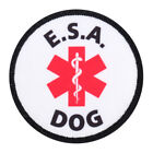 Service Dog Or Emotional Support Aniimal Esa E s a  Patches Small Medium Round