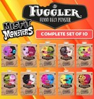 Fuggler Monster Mashup 9 Inch  annoyed-o-leopard   Burgandy  Plush  Misfits 2025