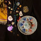 Vtg Rotary Youth Exchange Student Travel Jacket    33 Piece Pin   Patch Collection