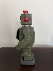 Vintage Battery Operated    space Walk Man    Robot  Works  No Box  